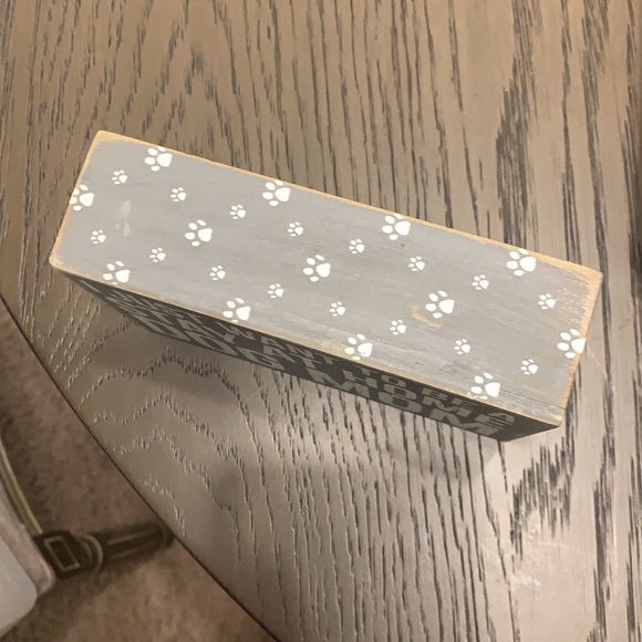 Decorative Block Sign - Picture 2 of 2